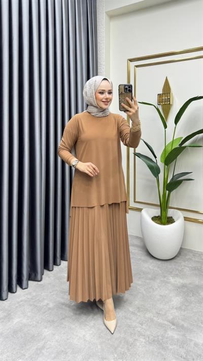 Sandy Etekli Takım 4125 Taba