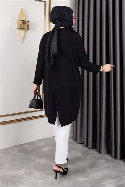 Sandy Makas Tunik 1002 Siyah
