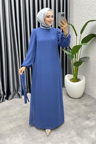 Seren Şifon Abiye 1005 İndigo