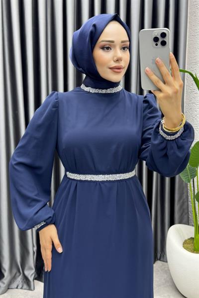 Seren Şifon Abiye 1005 Lacivert
