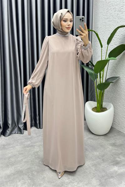 Seren Şifon Abiye 1005 Vizon