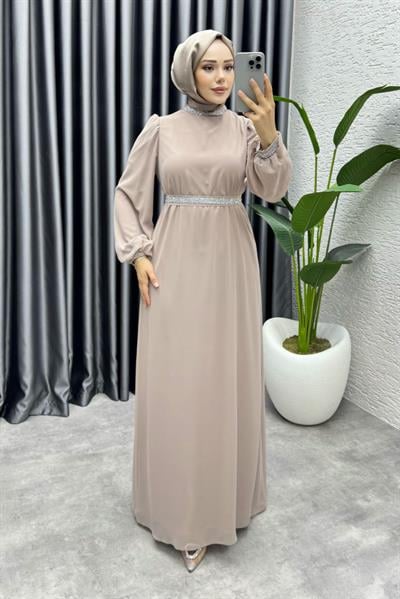 Seren Şifon Abiye 1005 Vizon