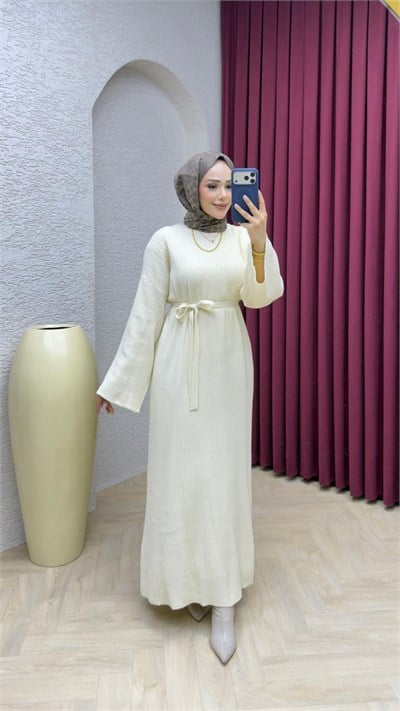 Şura Elbise 3049 Ten