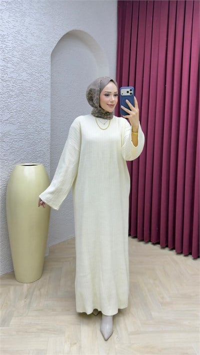 Şura Elbise 3049 Ten