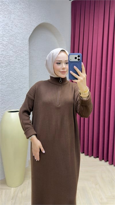 Yaren Elbise 3018 Kahve