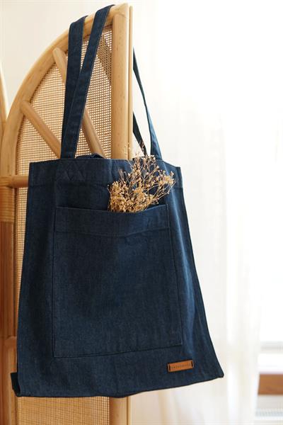 JEAN TOTE ÇANTA