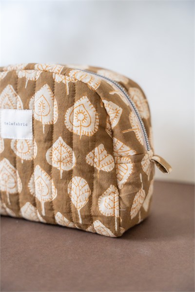 TOPRAK TONLARI MAKYAJ ÇANTASI & CLUTCH