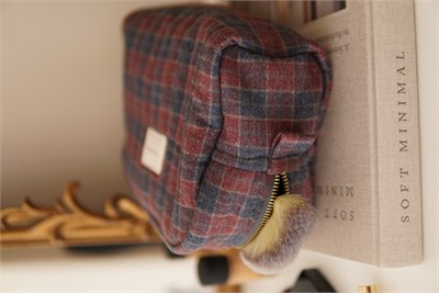 TARTAN (EKOSE) MAKYAJ ÇANTASI & CLUTCH
