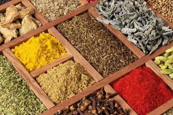 karabiber, baharat, zencefil, kimyon, zerdeçal