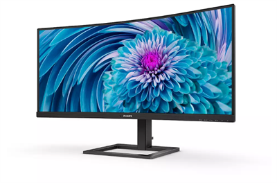 34 PHILIPS 346E2CUAE/00 4MS 100MHZ 1XHDMI 1XDP WQHD 3440 X 1440 USB-C HOPARLÖR YÜKSEKLİK AYARI CURVED VESA SİYAH