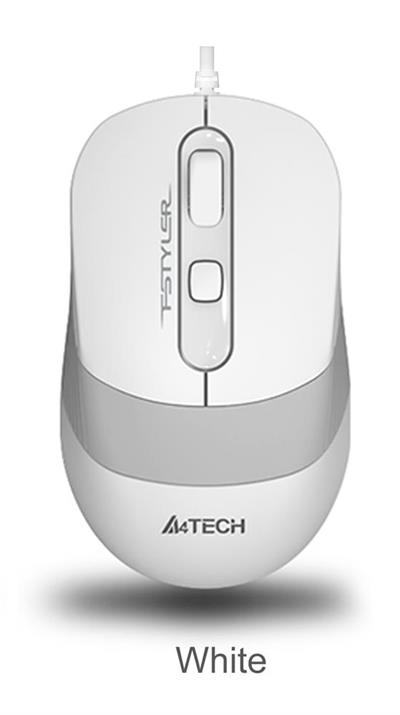 A4 Tech Fm10 Usb Fstyler Beyaz Optik 1600 Dpı Mouse