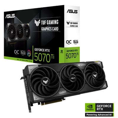ASUS GEFORCE TUF-RTX5070TI-O16G-GAMING 16GB GDDR7 256BIT 2XHDMI 3XDP EKRAN KARTI