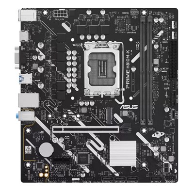 ASUS PRIME H810M-K DDR5 6400MT/S 1XVGA 1XHDMI 1XM.2 1851P MATX (INTEL ULTRA PROCESSORS SERIES 2)
