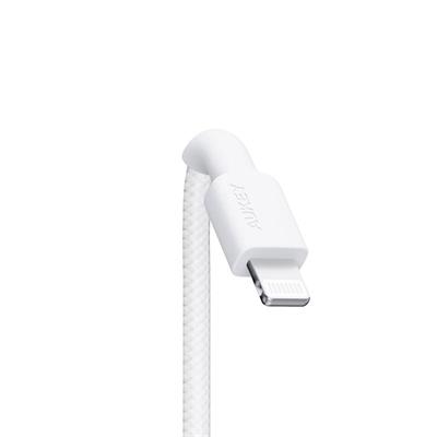 AUKEY CB-BAL7-WH NAYLON ÖRGÜLÜ USB-A LİGHTNİNG KABLOSU 0.9MT