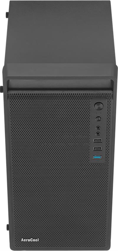 Aerocool AE-CS109G500 CS-109 500W 1x120mm FRGB USB 3.0 Micro ATX-Mini ITX Siyah Kasa