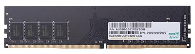 Apacer 8 GB (1x8GB) 3200Mhz CL22 DDR4 Ram (AU08GGB32CSYBGH) Pc Bellek
