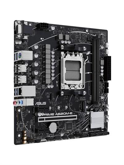 Asus PRIME A620M-E-CSM 6400mhz(OC) RGB M.2 AM5 mATX DDR5 Anakart