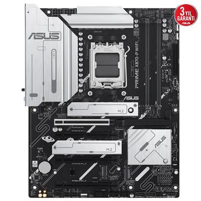 Asus PRIME X870-P WIFI 8000MHz OC DDR5 Soket AM5 M.2 HDMI ATX Anakart
