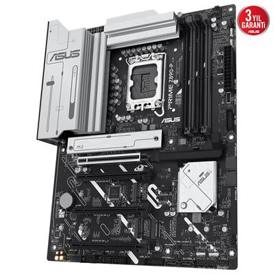 Asus Prime Z890-P 8400MHz OC DDR5 Soket 1851 M.2 HDMI DP ATX Anakart