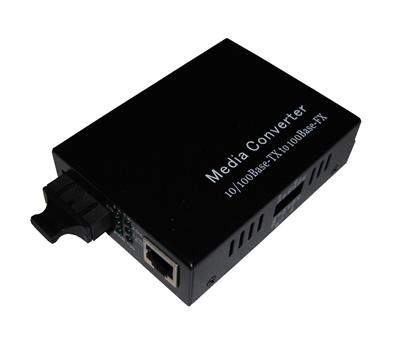 Beek BN-FS-SC-SM20 10-100BaseTX-100FX Media-Rate Converter, SM, SC, 20km