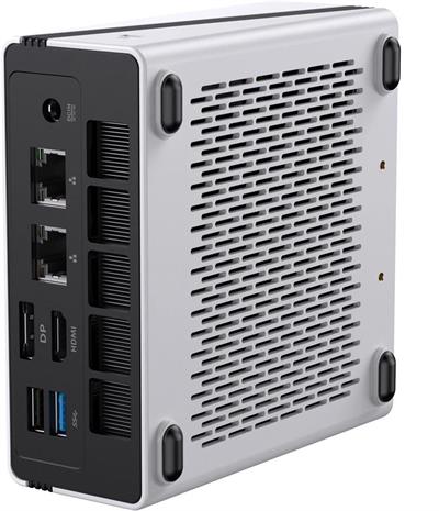 Chuwi UBox Ryzen 5 6600H 16GB DDR5 RAM 512GB M.2 SSD Wi-Fi 6 BT LAN Win11 Pro Mini PC