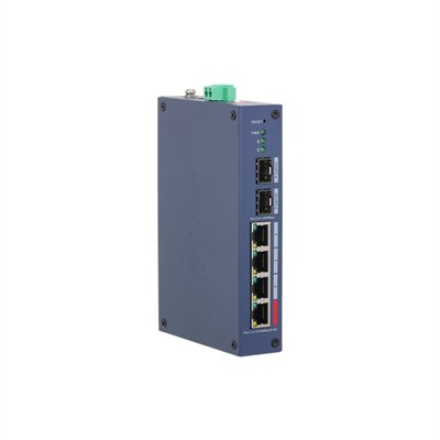 DAHUA CHS4206-4ET-90 4 PORT 10/100 90W POE + 2 PORT SFP UPLINK CLOUD YÖNETİLEBİLİR ENDÜSTRİYEL SWITCH