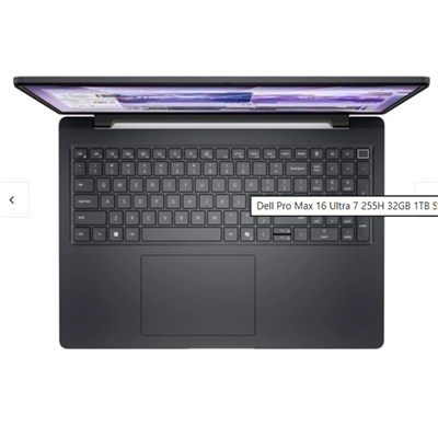 DELL PROMAX 16 NBW MC16250_2 U7-255H 32GB(2X16GB) 1TB SSD 6GB RTX PRO500 BLACKWELL W11P 3 YIL YERİNDE GARANTİ