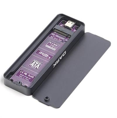 Dark DK-AC-DSEM6 USB 3.1 Type-C M.2 NVMe -NGFF Led Göstergeli  Disk Kutusu
