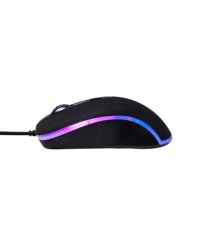 Dexim DMA021 4D Buton SAPHIRA RGB Oyuncu Mouse DPI: 800-1200-1600-2400 1.5 Mt Örgülü Kablo
