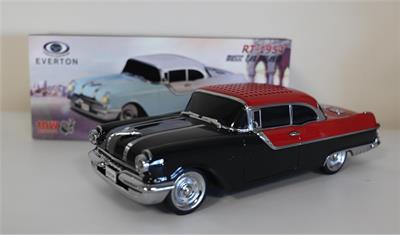 EVERTON RT-1954 Siyah Arabalı Bluetooth Fm-Usb-Tf-Aux Şarjlı Nostaljik Radyo