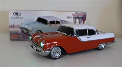 EVERTON RT-1954 Turuncu Arabalı  Bluetooth Fm-Usb-Tf-Aux Şarjlı Nostaljik Radyo