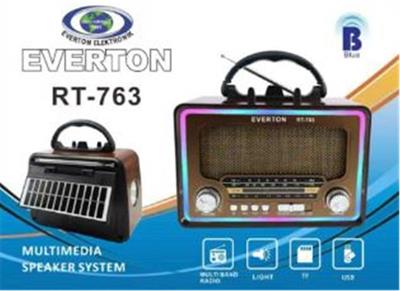 Everton RT-763  Bluetooth Usb-Micro Sd Nostaljik Radyo
