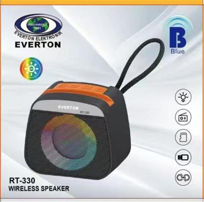 Everton Rt-330 Bluetooth Usb-Tf-Aux Şarjlı Ses Bombası RGB