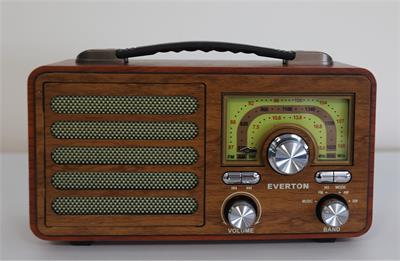 Everton Rt-755 Bluetooth Fm-Usb-Tf-Aux Şarjlı Nostaljik Radyo