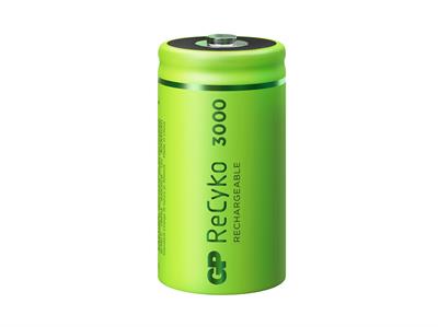 GP 2200 mAh Orta Boy Şarlı Pil 2li Paket GP220CHEMTR-2UC2 C Boy