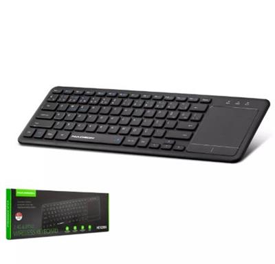 HADRON HDX2505 BLUETOOTH + WIRELESS KLAVYE + TOUCH PAD Q SİYAH