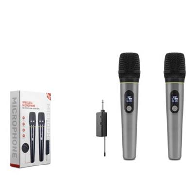 Hadron HDX2791G Gri  Kablosuz (WIRELESS) 2Lİ Mikrofon