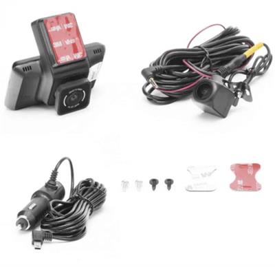 Hikvision AE-DC4328-K5 HD Çift Kameralı Araç İçi Kamerası, G-Sensor ve Wi-Fi