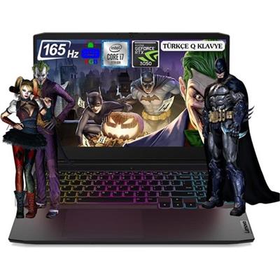 Lenovo Ideapad Gaming 3 82K100CLTX i7-11370H 16GB 1TB+256 SSD RTX3050 15.6