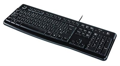 Logitech 920-002508 K120 İngilizce Usb Kablolu Siyah Klavye