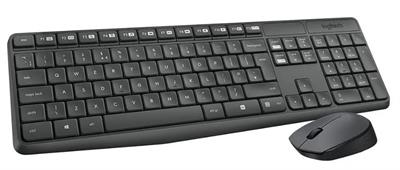 Logitech 920-007931 MK235 İngilizce Kablosuz Klavye & Mouse Seti