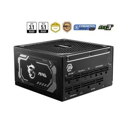 MSI MAG A1250GL PCIE5 1250W 80+ GOLD POWER SUPPLY