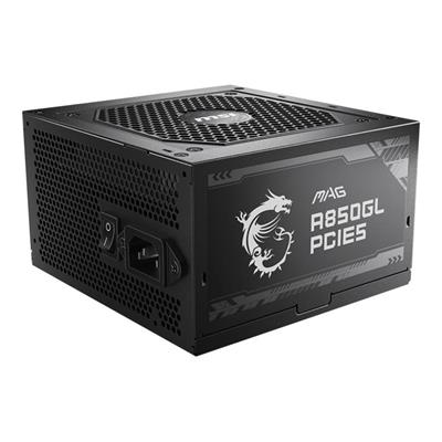 MSI MAG A850GL PCIE5 850W 80+ FULL MODULAR GOLD POWER SUPPLY