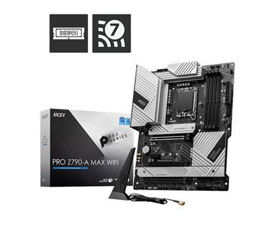Msi Pro Z790-A MAX WiFi 7800mhz(OC) M.2 1700p ATX DDR5 Anakart