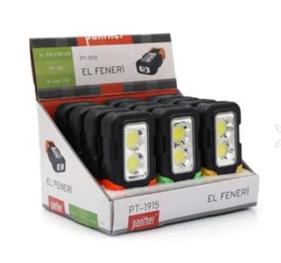 Panther Pt-1915 2x 5w Cob Ledi El Feneri(12) DB(216)