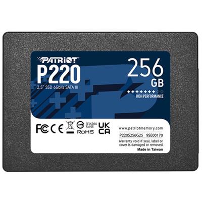 Patriot 256GB P220 550-490MB-s 2.5