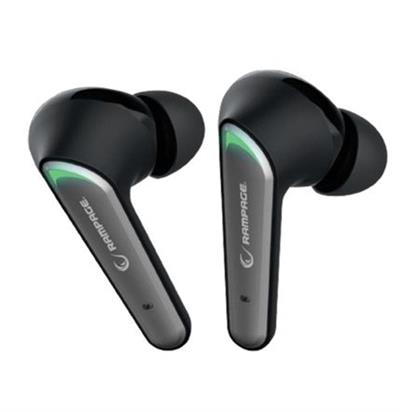 Rampage RM-TWS01G VIPER Siyah Mobile+PC Uyumlu Bluetooth TWS Gaming Oyuncu Mikrofonlu Kulaklık