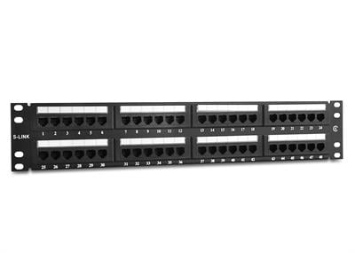 S-link  SL-PC48 48 Port Cat5 Utp Patch Panel
