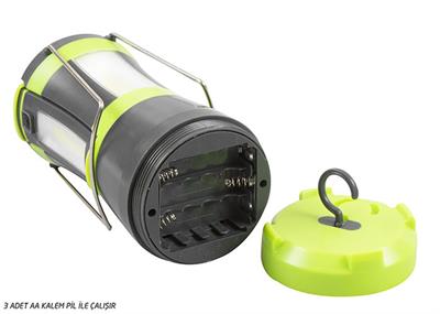 S-link SL-8701 Yeşil 2-2w Ayrılabilir Mini El Feneri LED Kamp Feneri