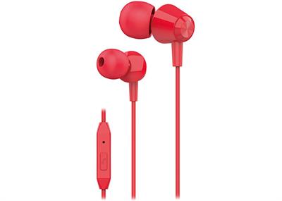 S-link SL-KU160 Mobil Telefon Uyumlu Kırmızı Kulak İçi Mikrofonlu Kulaklık